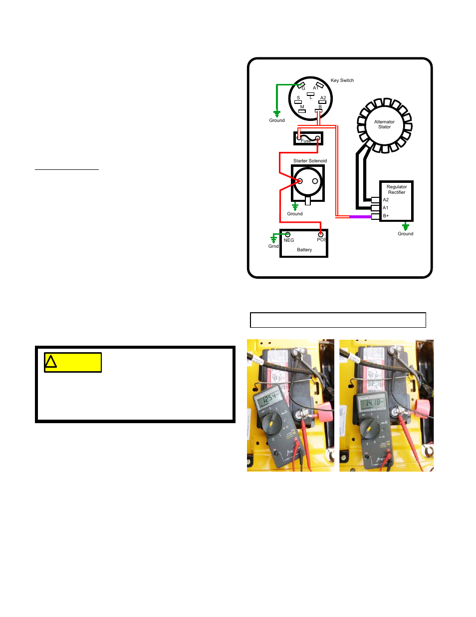 2000 series tractors, Caution | Cub Cadet 2000 Series User Manual | Page 116 / 194