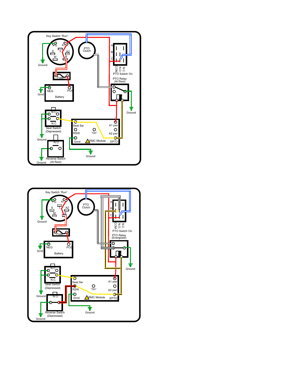 Electrical system, Figure 7.34, Figure 7.35 | Cub Cadet 2000 Series User Manual | Page 121 / 194