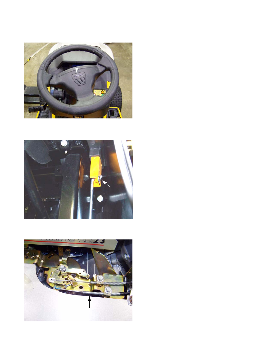 Dash panel | Cub Cadet 2000 Series User Manual | Page 41 / 194