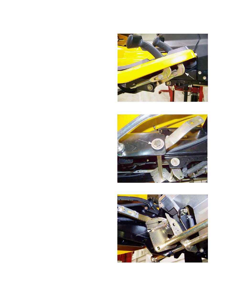 Forward drive pedal shaft | Cub Cadet 2000 Series User Manual | Page 54 / 194