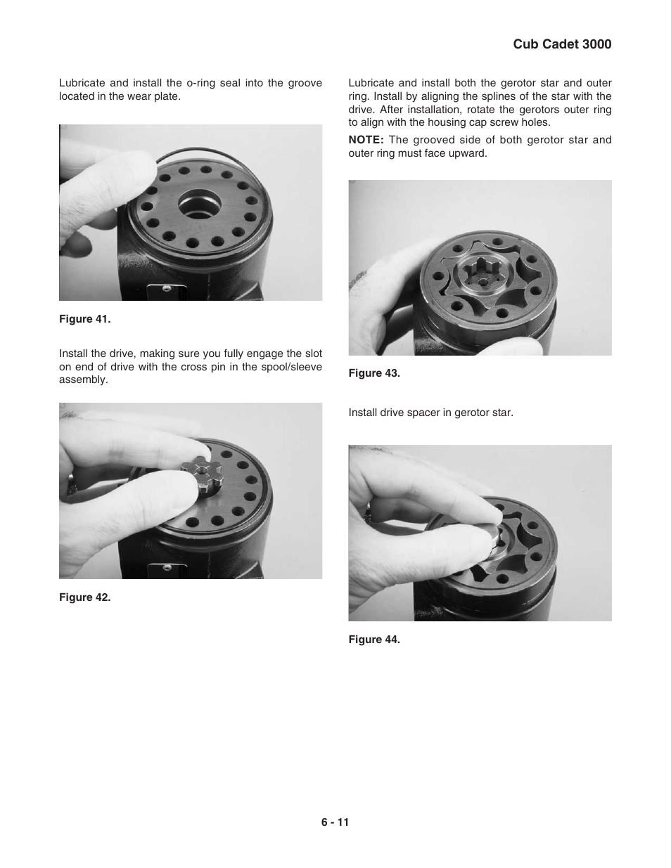 Cub Cadet 3000 Series User Manual | Page 45 / 133