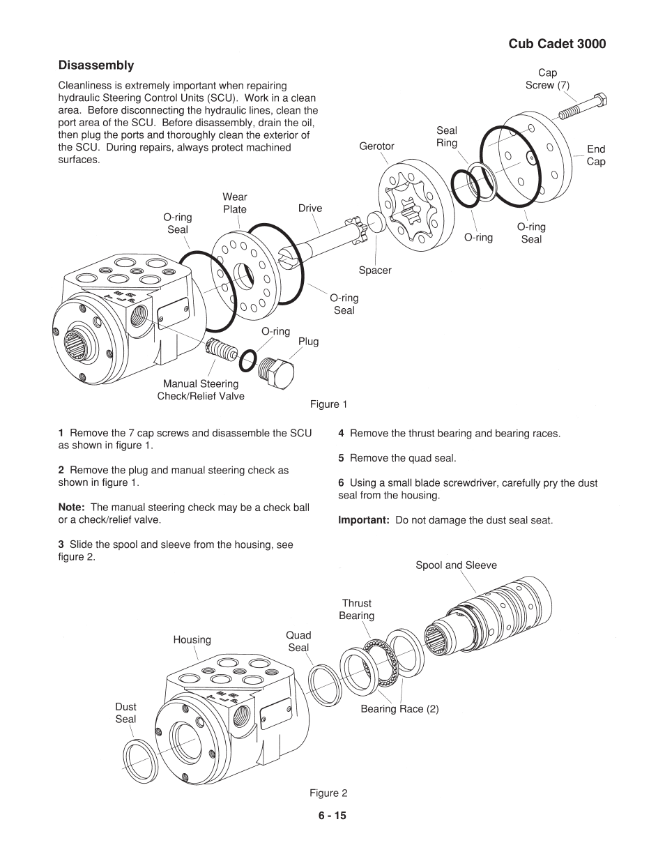 Cub Cadet 3000 Series User Manual | Page 49 / 133