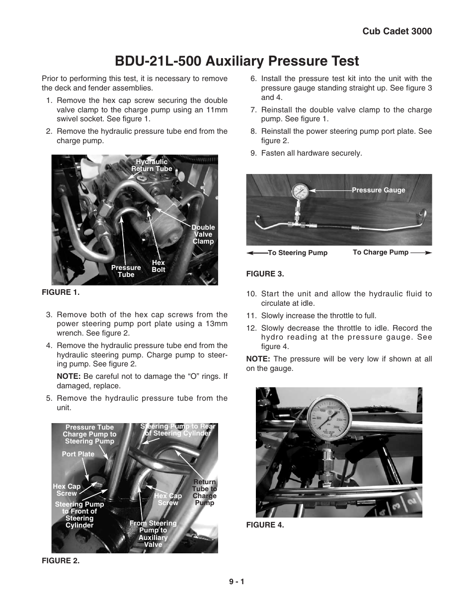 Cub Cadet 3000 Series User Manual | Page 59 / 133