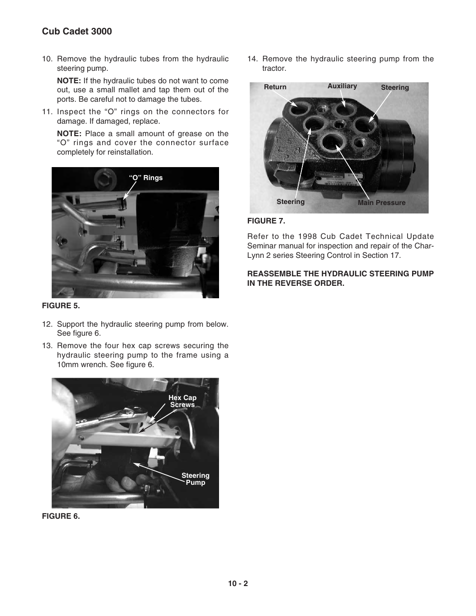 Cub Cadet 3000 Series User Manual | Page 64 / 133