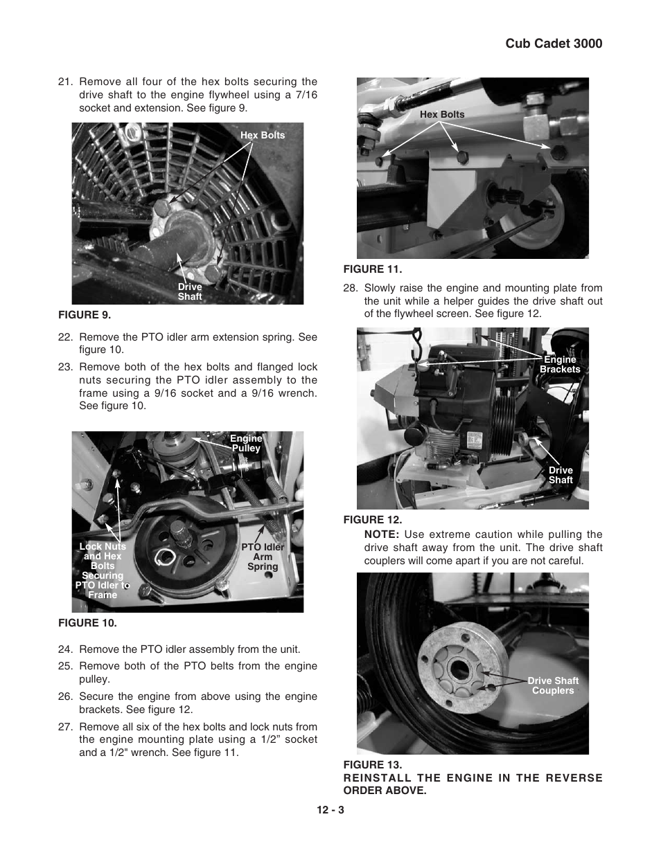 Cub Cadet 3000 Series User Manual | Page 69 / 133