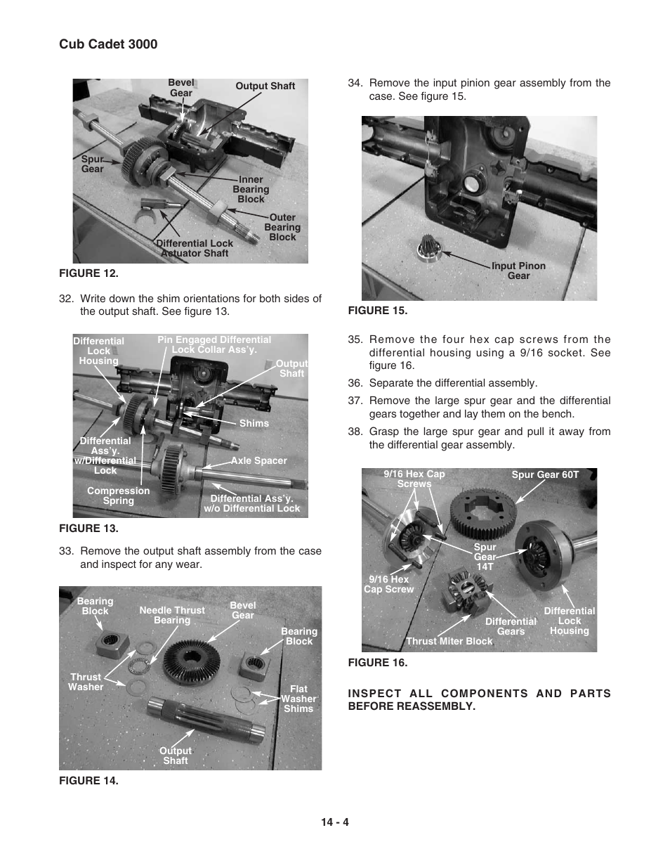 Cub cadet 3000 | Cub Cadet 3000 Series User Manual | Page 76 / 133