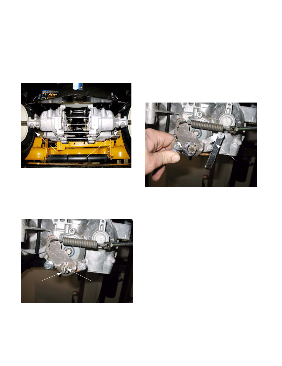 Brake adjustment - hydrogear transmissions | Cub Cadet ISeries User Manual | Page 14 / 168