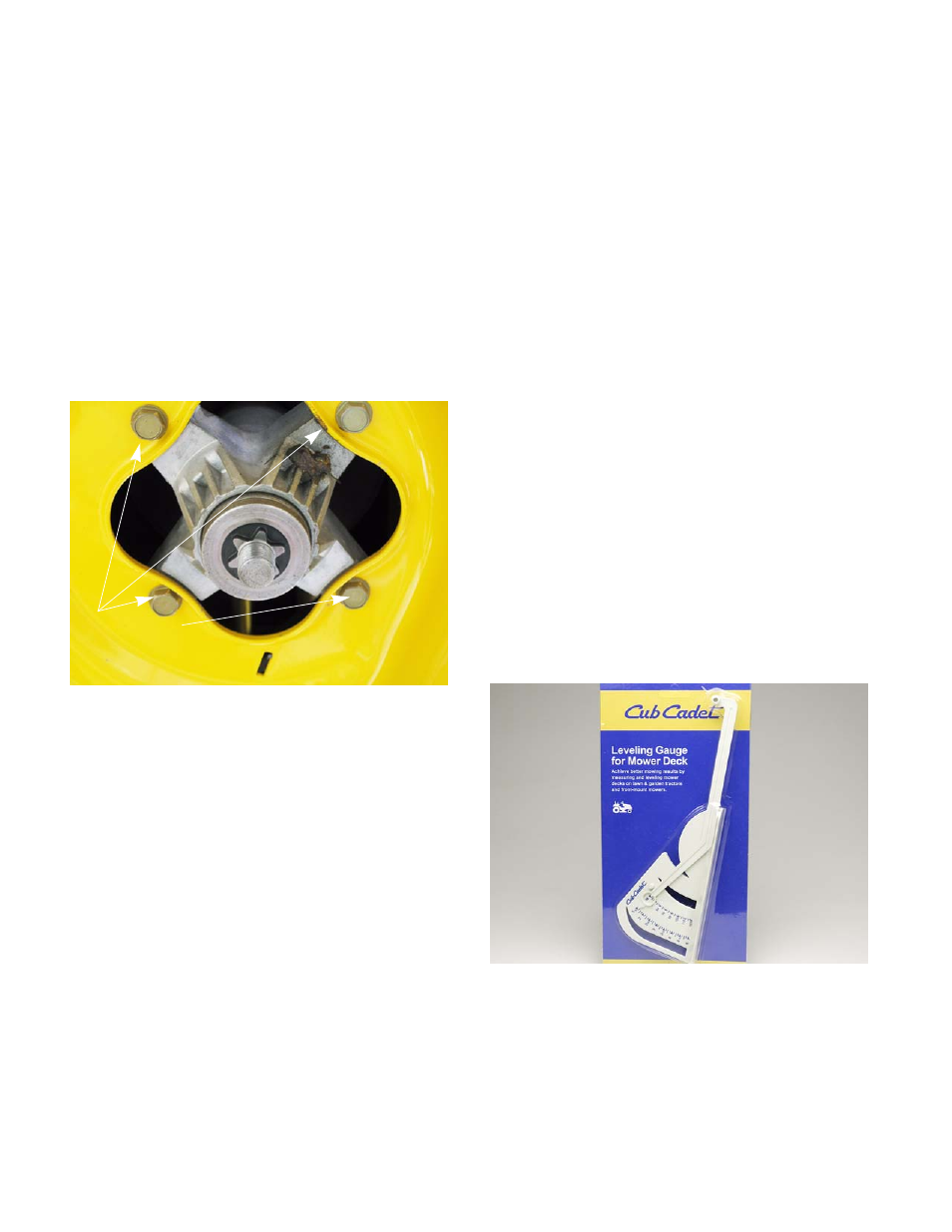 To replace a spindle, Leaving the deck, Side to side leveling | Cub Cadet ISeries User Manual | Page 156 / 168