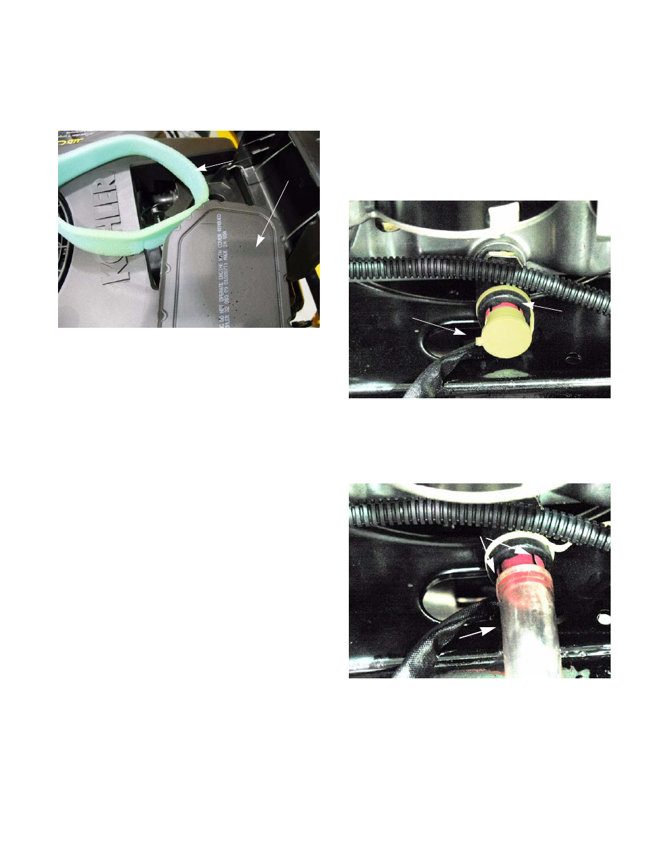 Oil change | Cub Cadet ISeries User Manual | Page 165 / 168