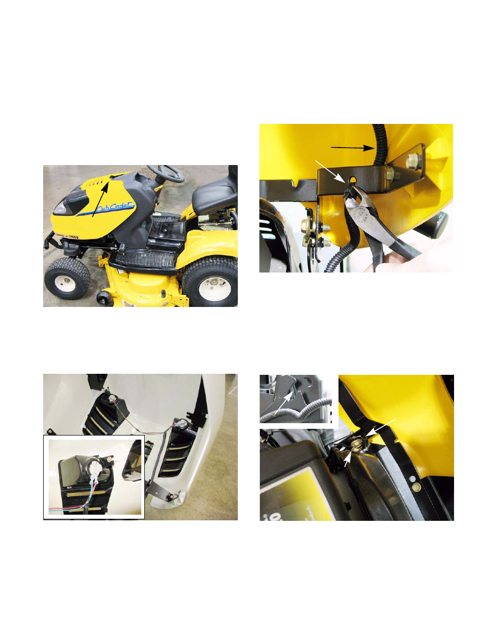 Chapter 4: body/chassis, The hood | Cub Cadet ISeries User Manual | Page 23 / 168