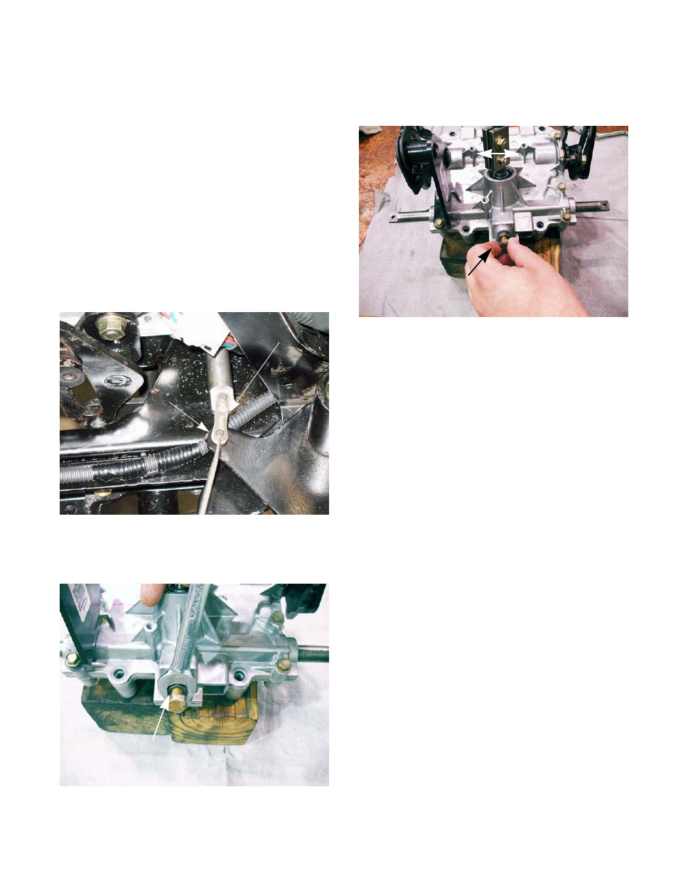 Wear block adjustment | Cub Cadet ISeries User Manual | Page 77 / 168