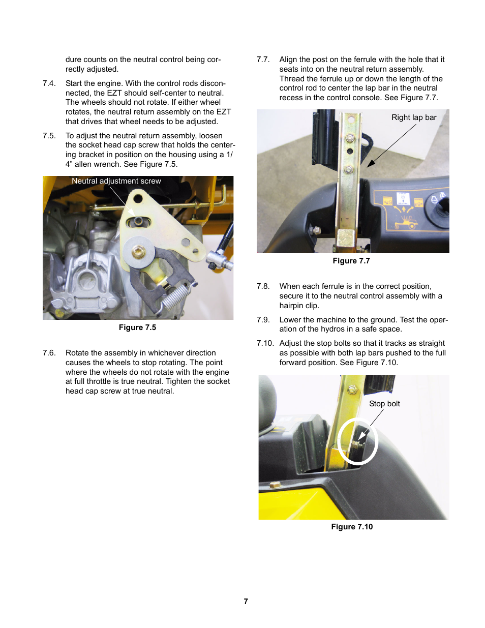 Cub Cadet RZT 22 User Manual | Page 11 / 30