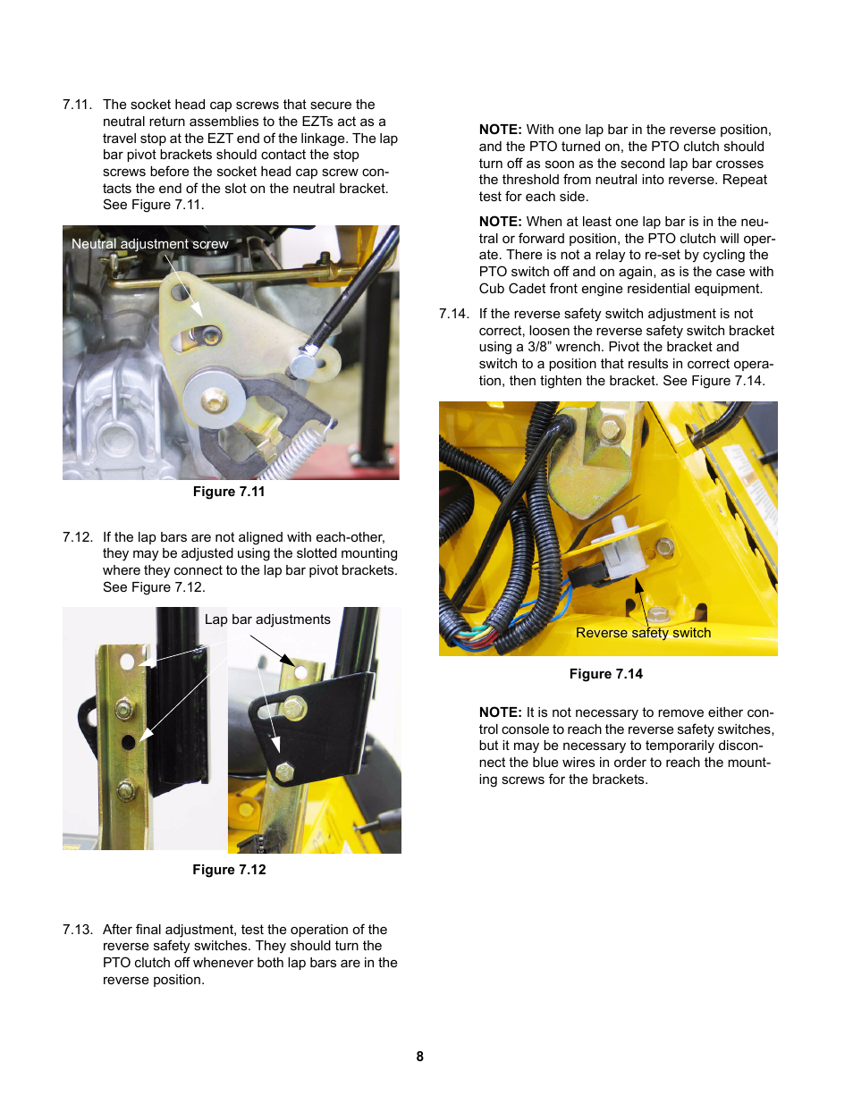 Cub Cadet RZT 22 User Manual | Page 12 / 30