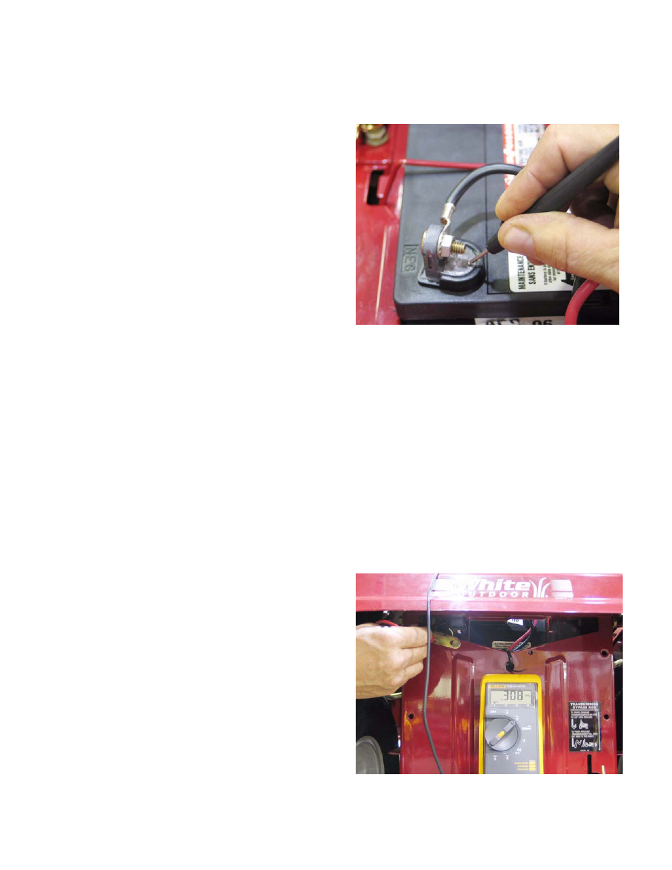 Voltage drop test | Cub Cadet RZT-S Series User Manual | Page 101 / 136