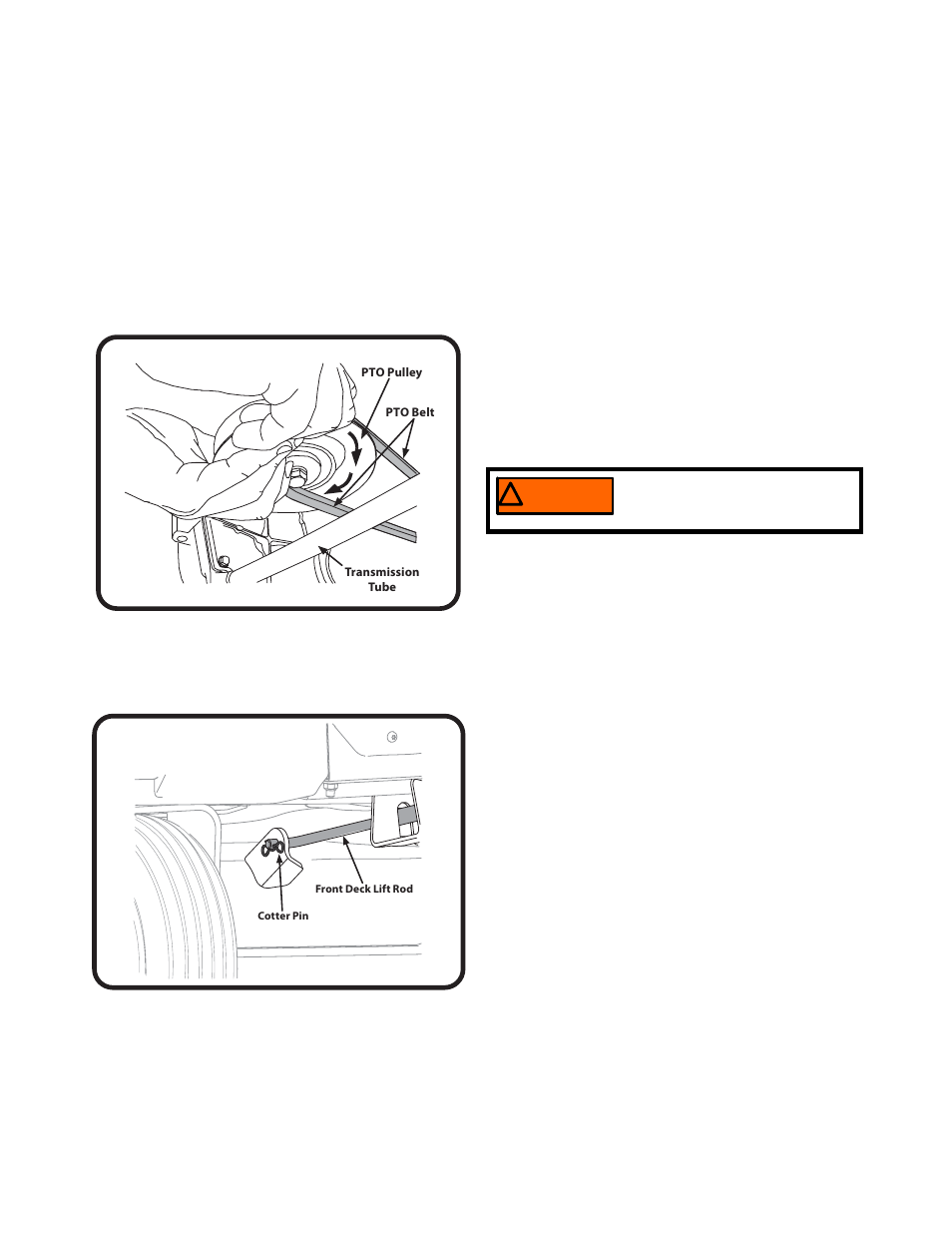 Chapter 7: decks and lift shaft, Cutting decks | Cub Cadet RZT-S Series User Manual | Page 109 / 136