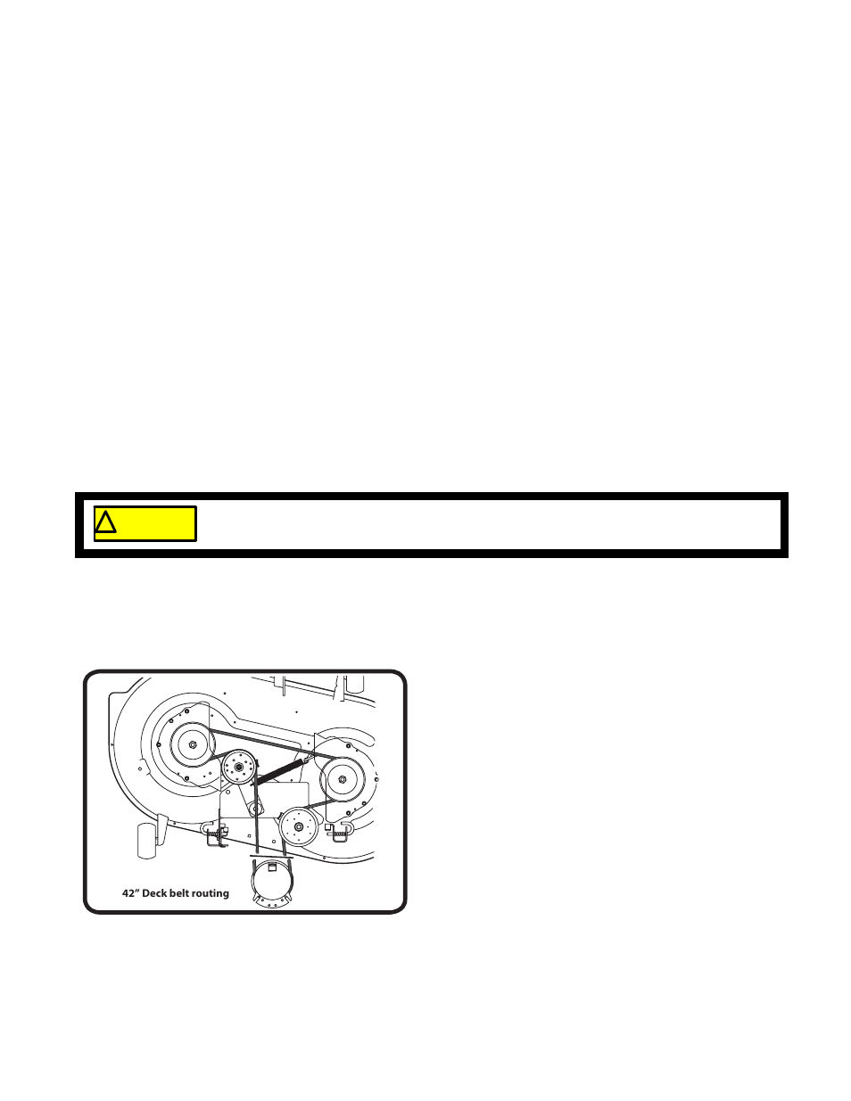 Deck belt | Cub Cadet RZT-S Series User Manual | Page 113 / 136