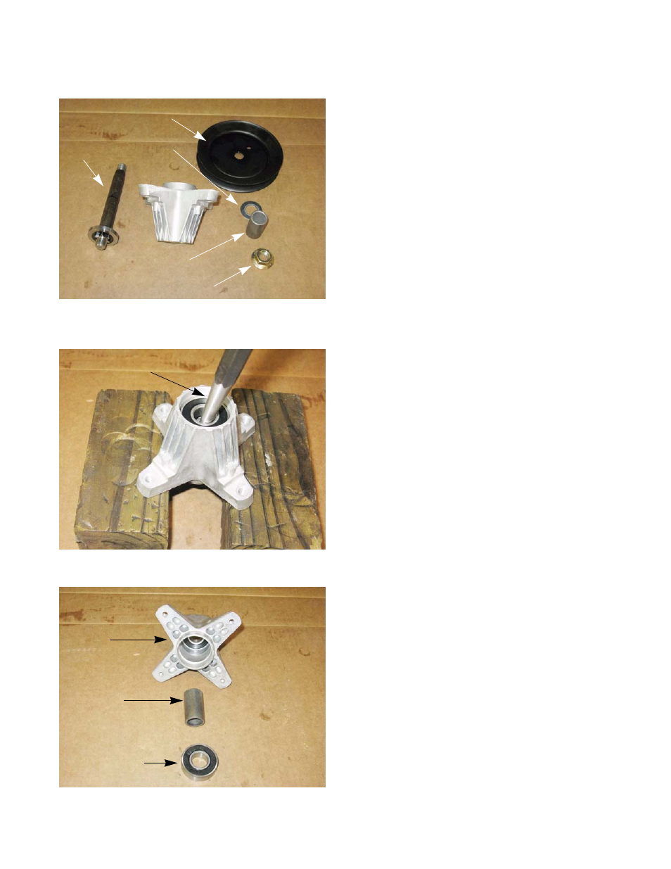 Spindle overhaul | Cub Cadet RZT-S Series User Manual | Page 119 / 136