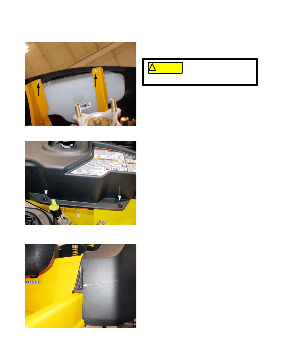 Left fender | Cub Cadet RZT-S Series User Manual | Page 23 / 136