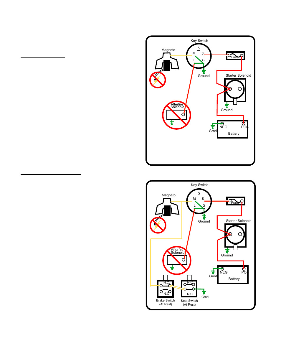 Engine shut-down circuits, Rzt-s | Cub Cadet RZT-S Series User Manual | Page 76 / 136