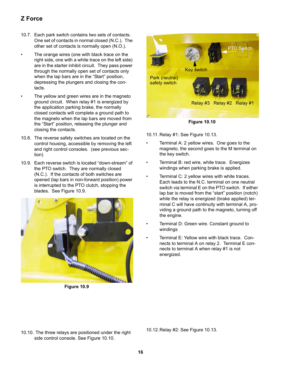 Z force | Cub Cadet Z-Force Series User Manual | Page 20 / 34