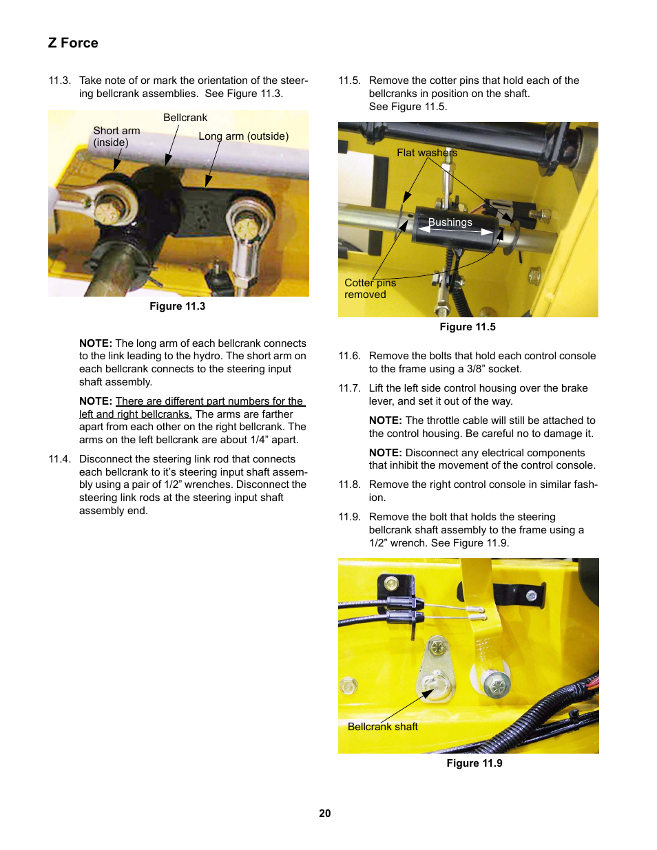 Z force | Cub Cadet Z-Force Series User Manual | Page 24 / 34