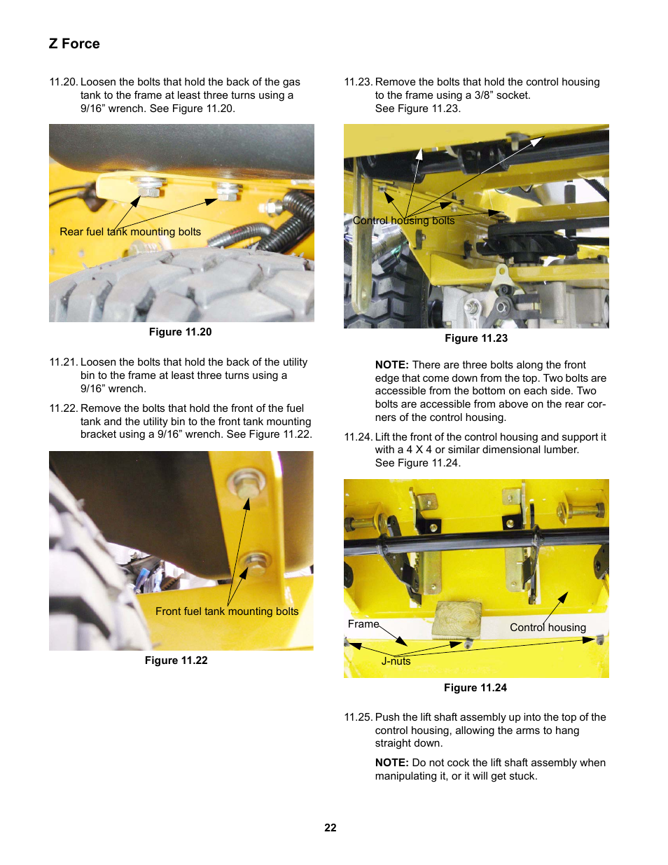 Z force | Cub Cadet Z-Force Series User Manual | Page 26 / 34
