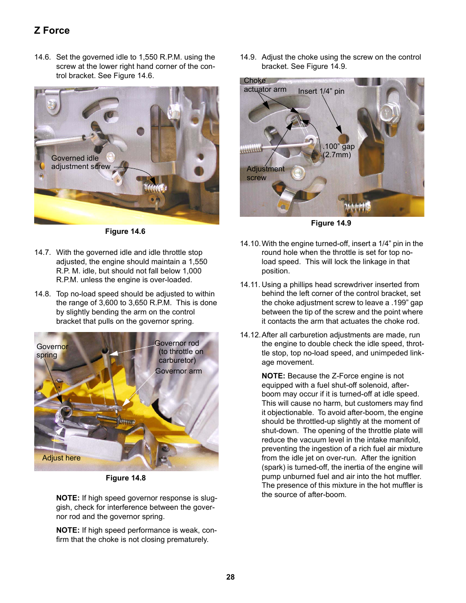 Z force | Cub Cadet Z-Force Series User Manual | Page 32 / 34