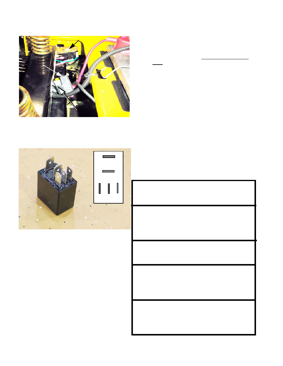 Starter solenoid, Pto relay | Cub Cadet Z-Force S Series User Manual | Page 101 / 168
