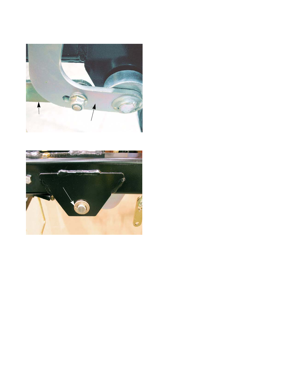 Deck lift pedal lever | Cub Cadet Z-Force S Series User Manual | Page 159 / 168