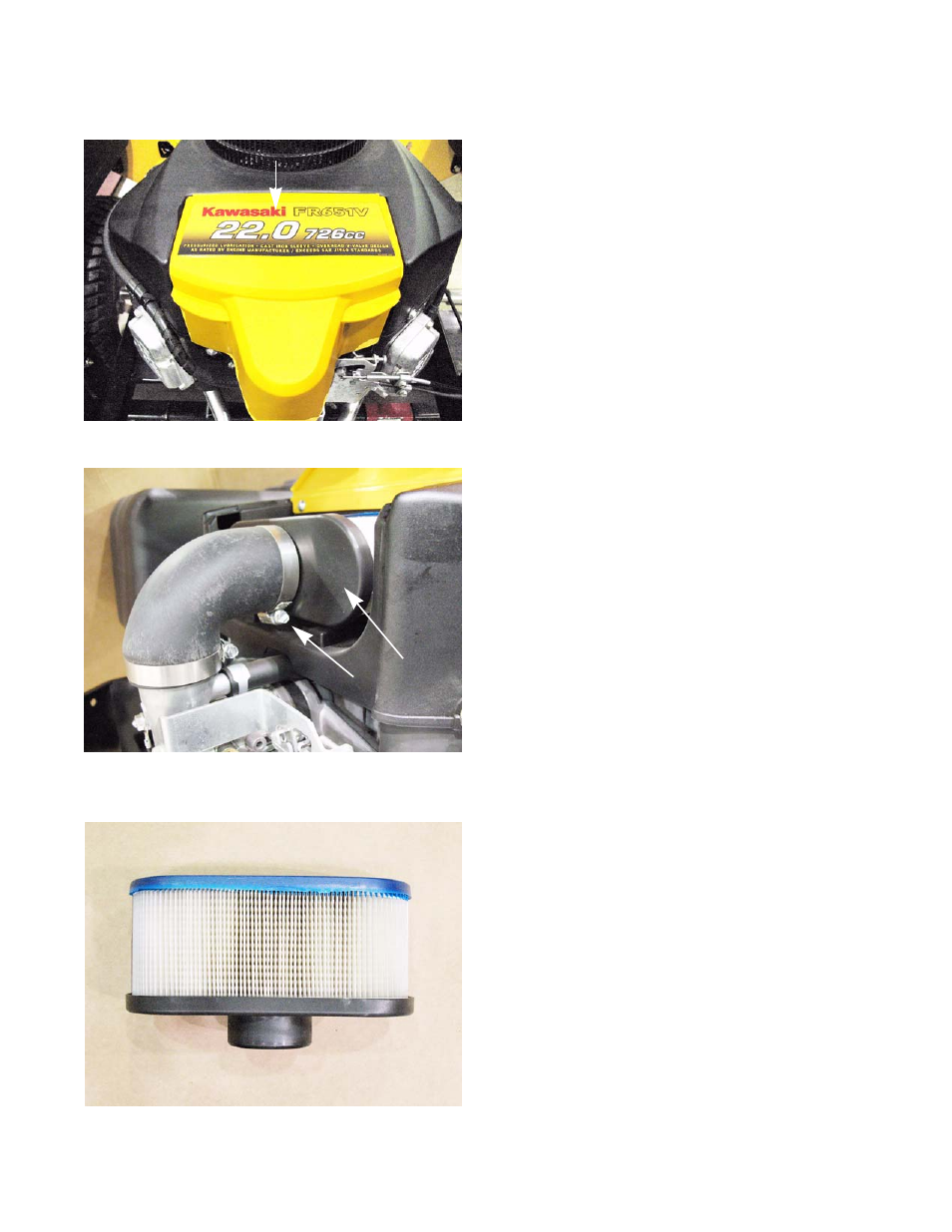 Air filter | Cub Cadet Z-Force S Series User Manual | Page 163 / 168