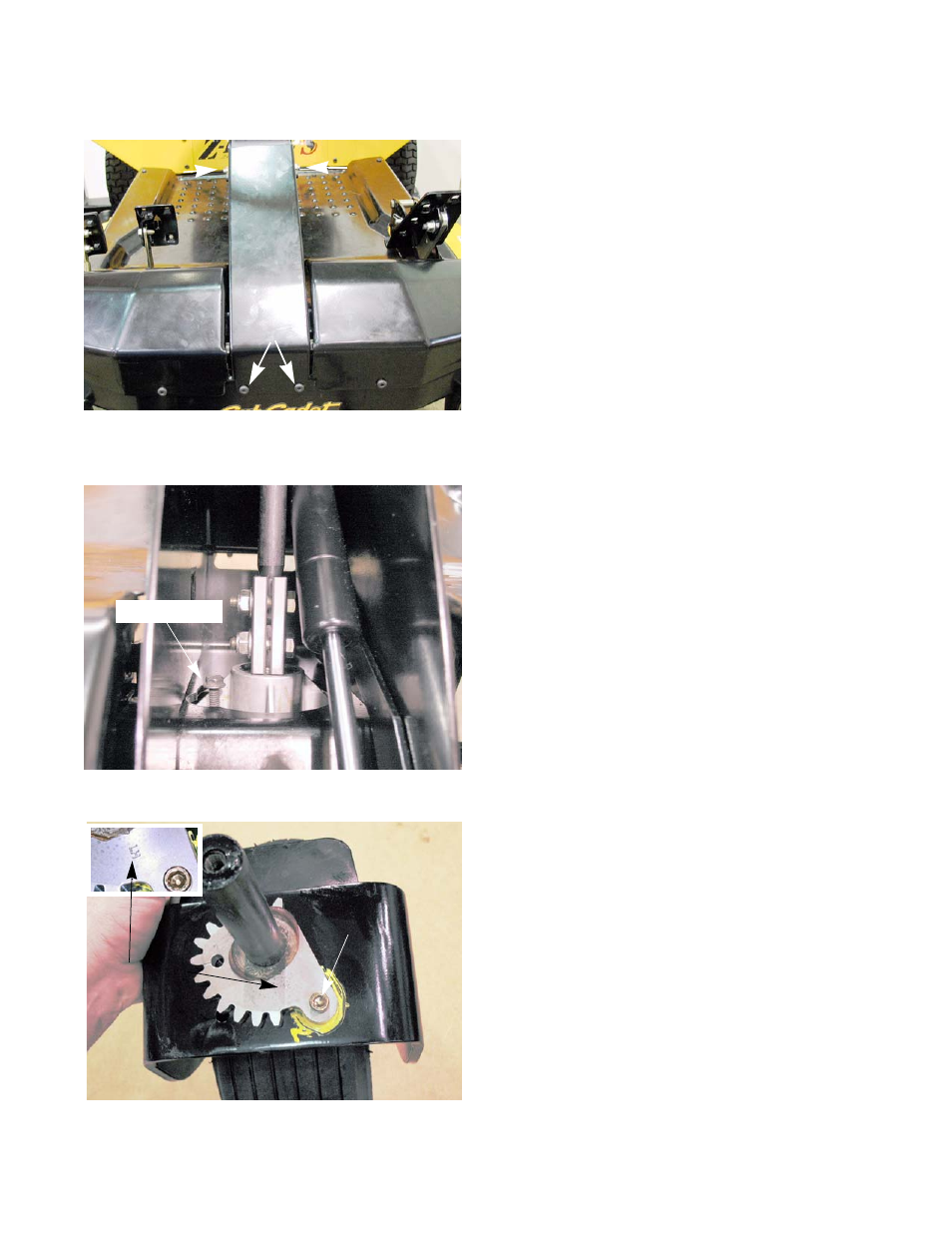 Removal of the steering gears | Cub Cadet Z-Force S Series User Manual | Page 77 / 168