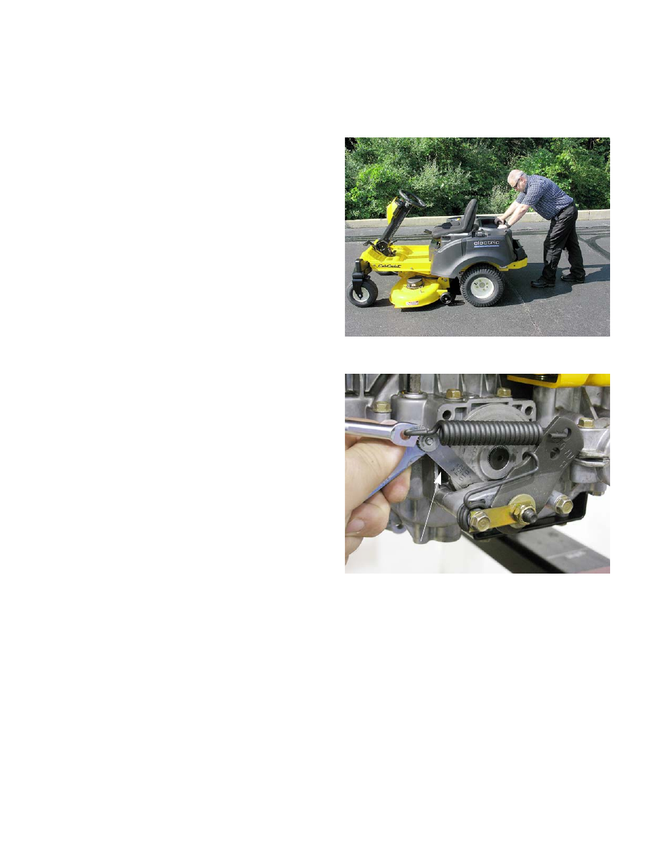 Brake adjustment | Cub Cadet RZT-S Zero Electric User Manual | Page 28 / 156