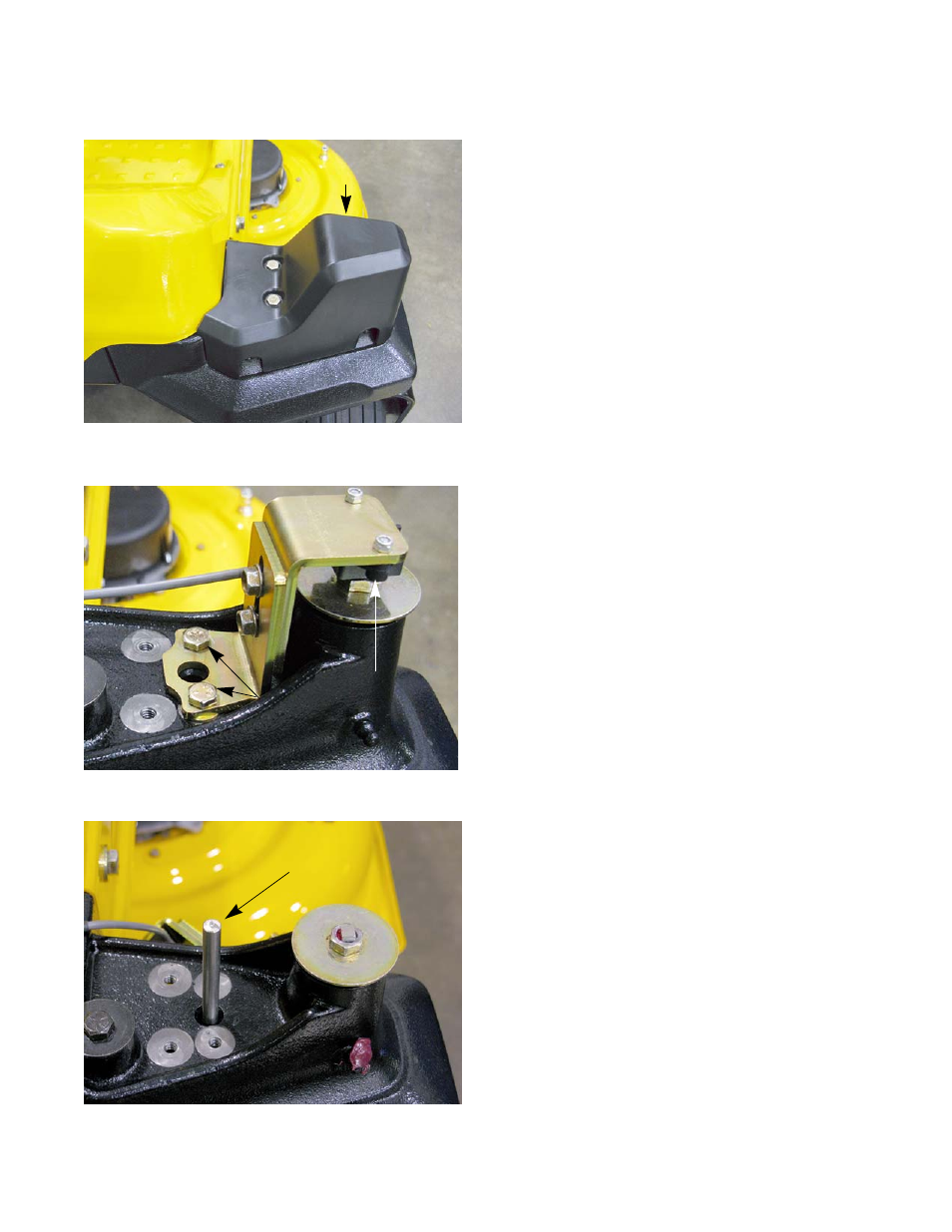 Front yokes | Cub Cadet RZT-S Zero Electric User Manual | Page 47 / 156