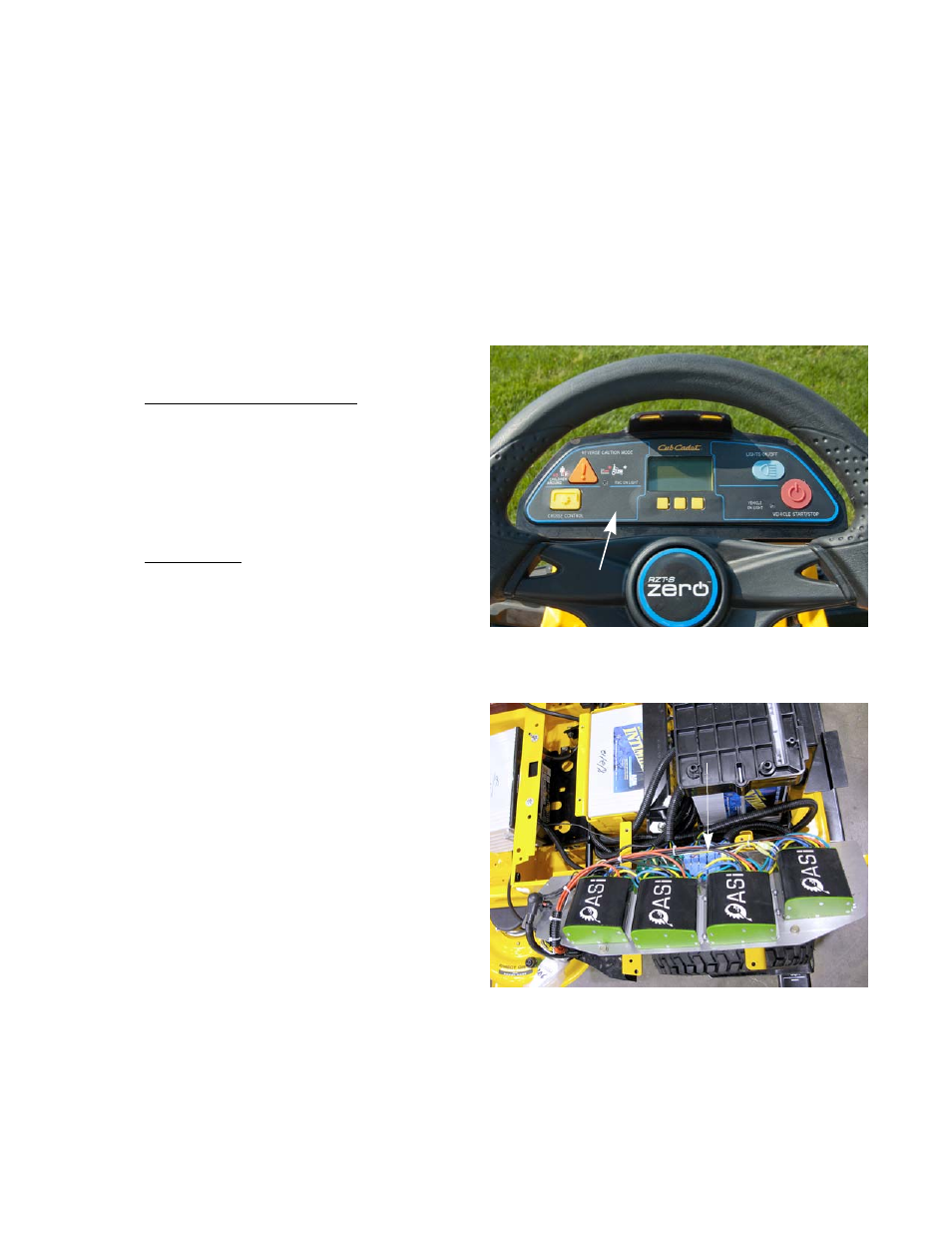 Cub Cadet RZT-S Zero Electric User Manual | Page 62 / 156
