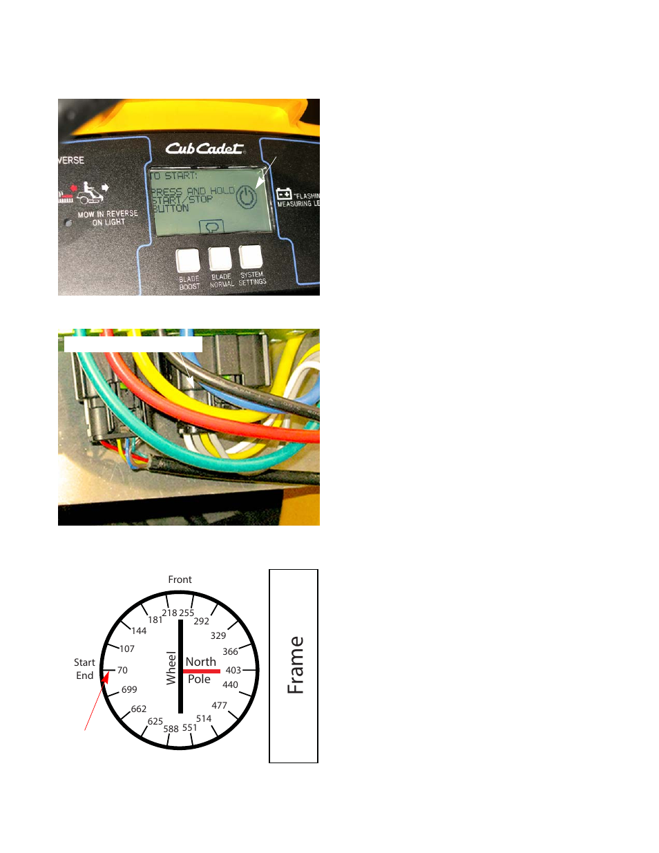 No start, Steering faults, Fr ame | Cub Cadet RZT-S Zero Electric User Manual | Page 79 / 156