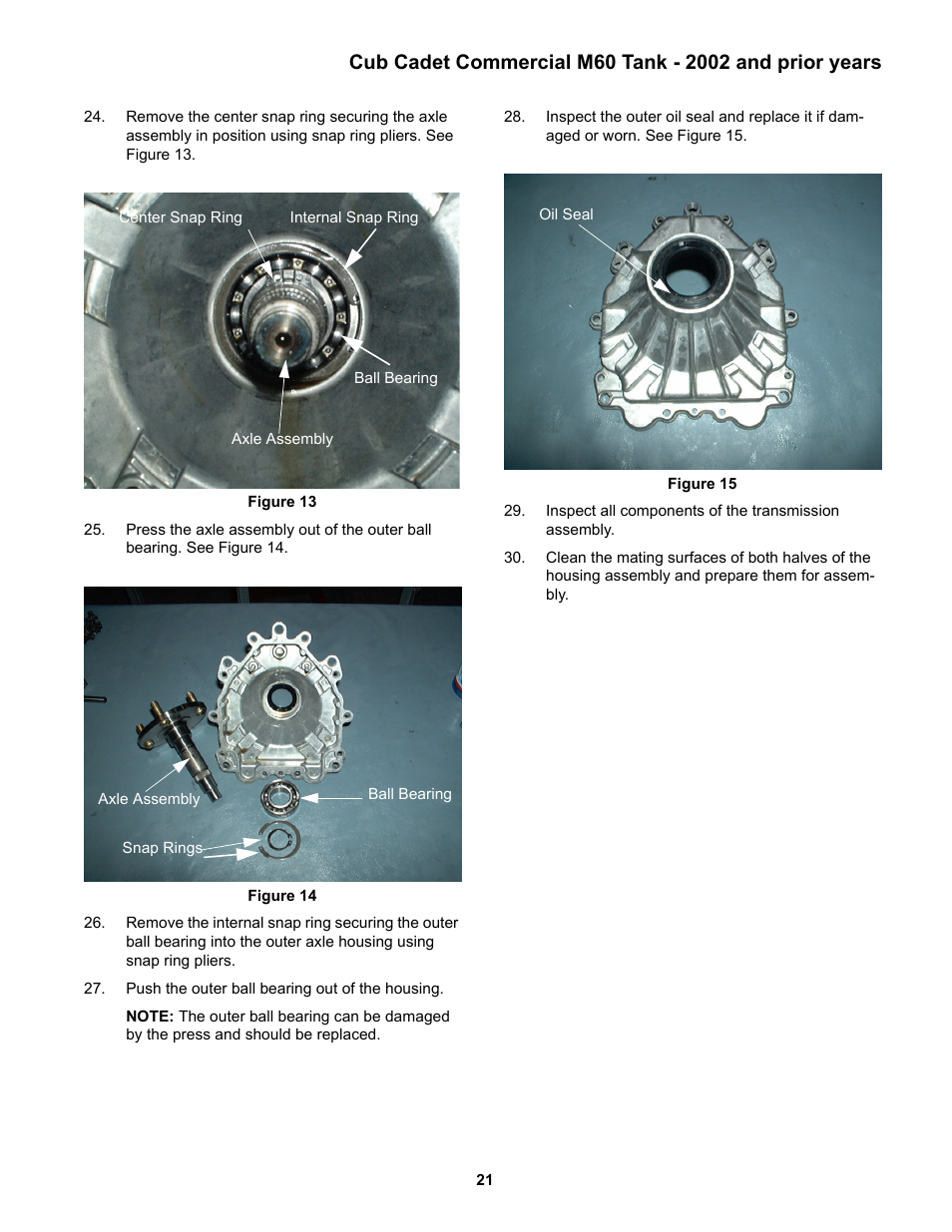 Cub Cadet MMZ Rider User Manual | Page 25 / 64