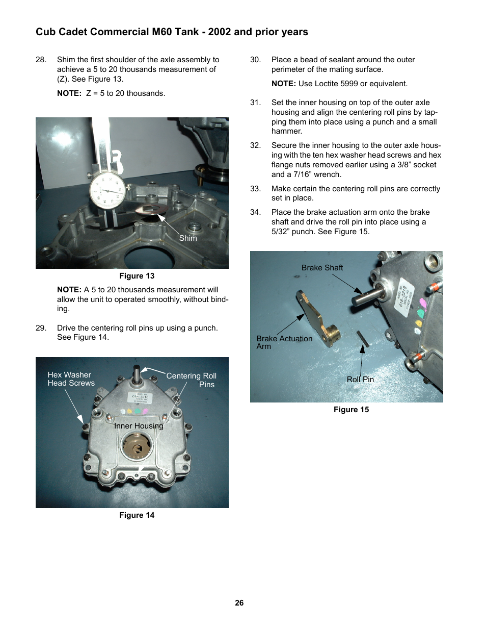 Cub Cadet MMZ Rider User Manual | Page 30 / 64