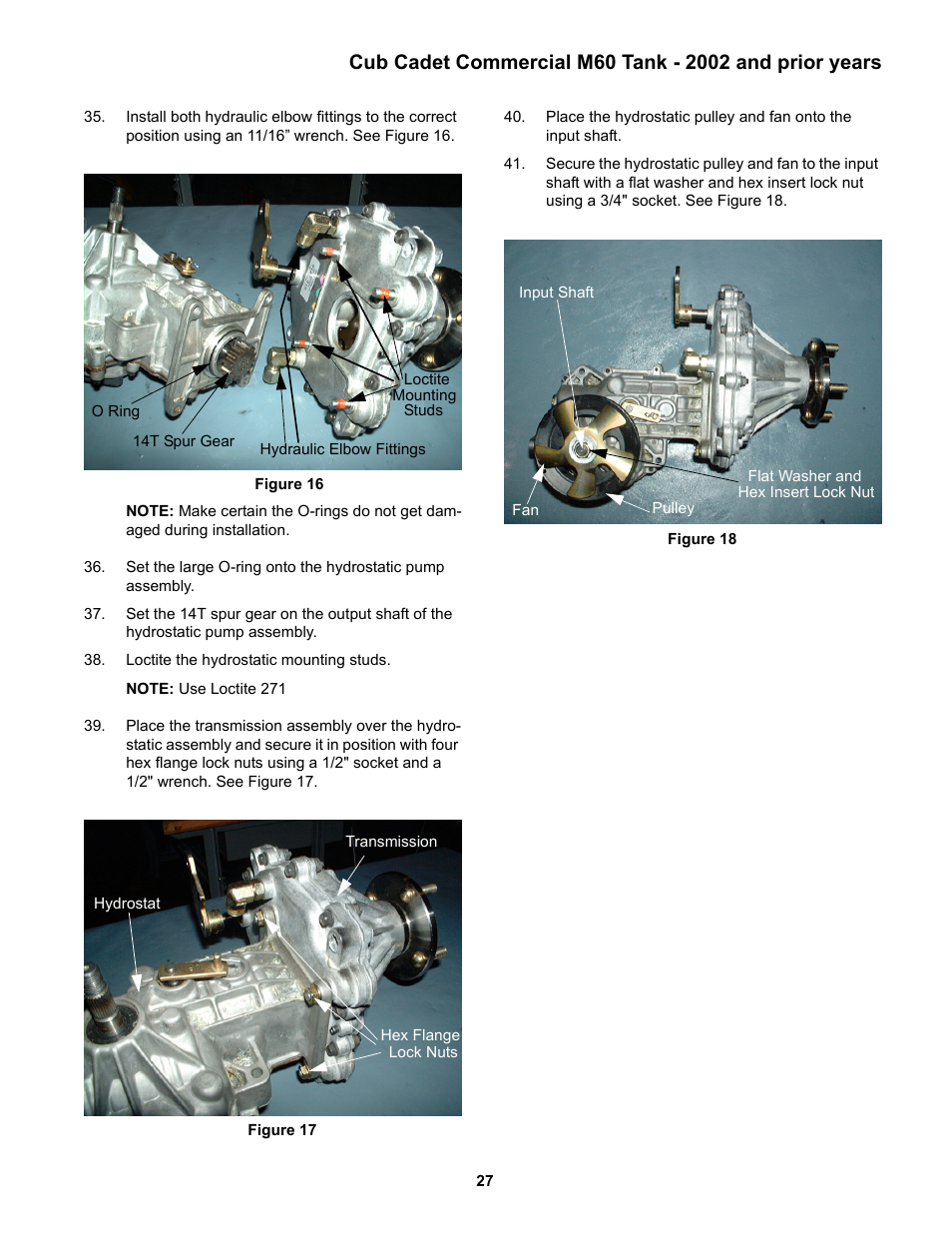 Cub Cadet MMZ Rider User Manual | Page 31 / 64