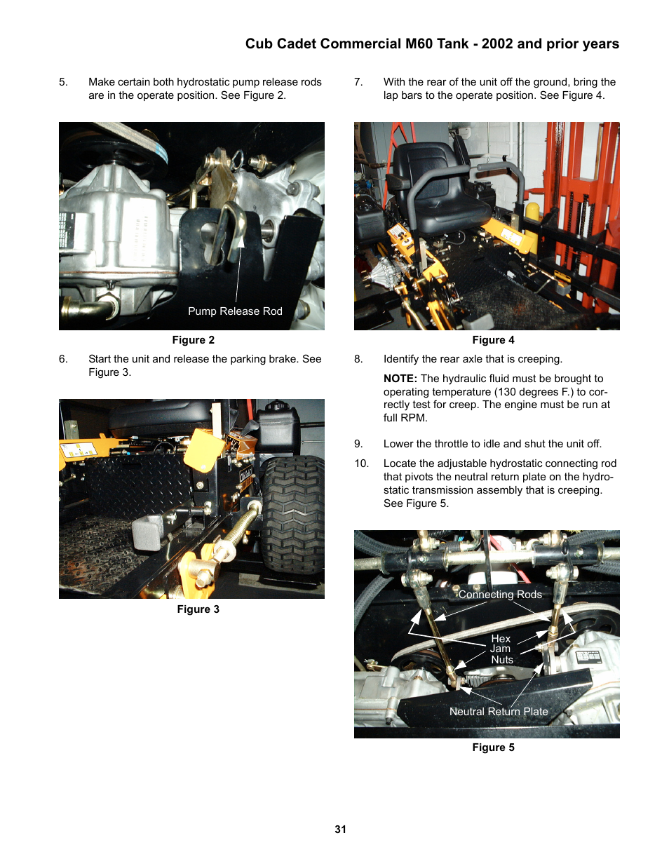 Cub Cadet MMZ Rider User Manual | Page 35 / 64