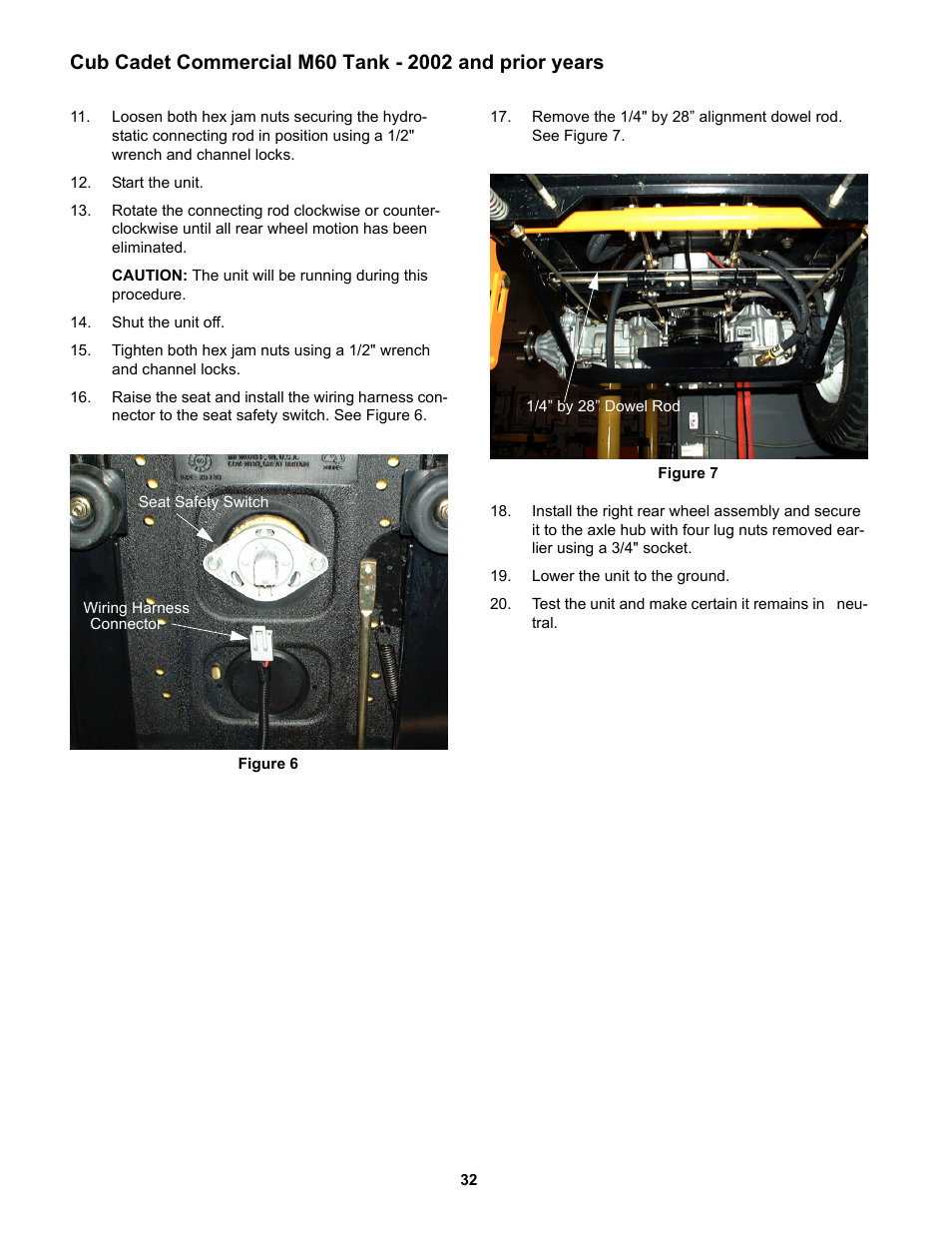 Cub Cadet MMZ Rider User Manual | Page 36 / 64