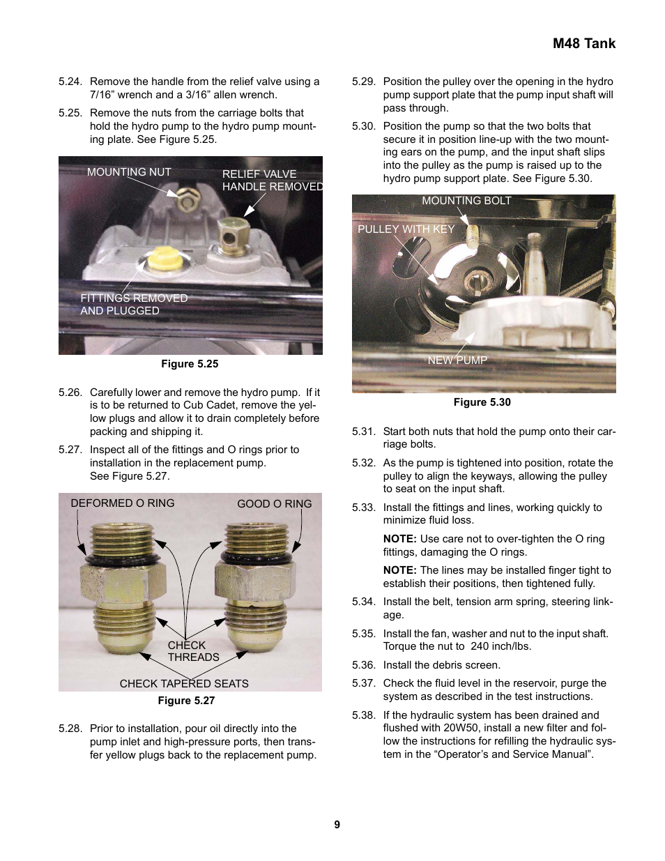 M48 tank | Cub Cadet MMZ Rider User Manual | Page 51 / 64