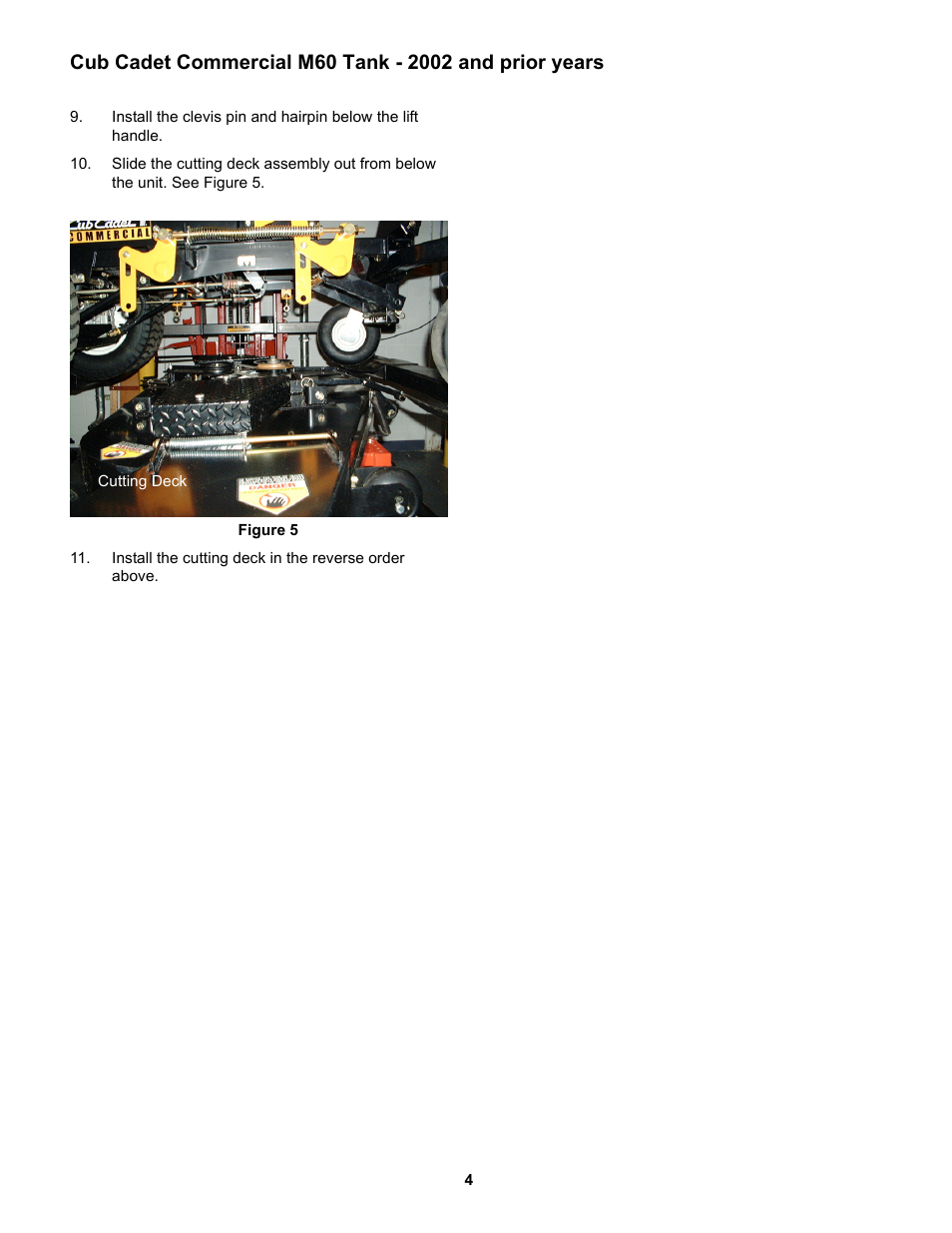 Cub Cadet MMZ Rider User Manual | Page 8 / 64