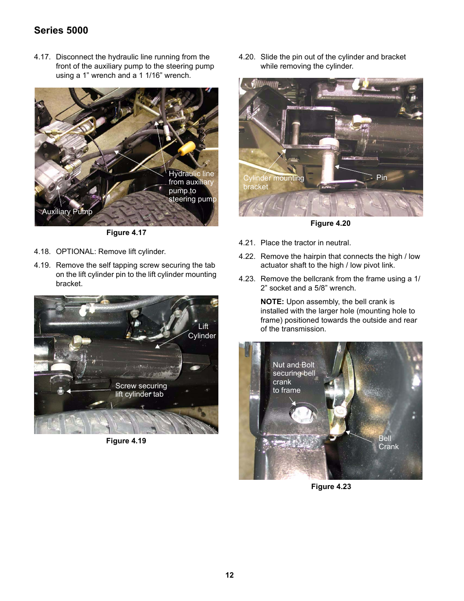 Series 5000 | Cub Cadet 5000 Series User Manual | Page 16 / 28