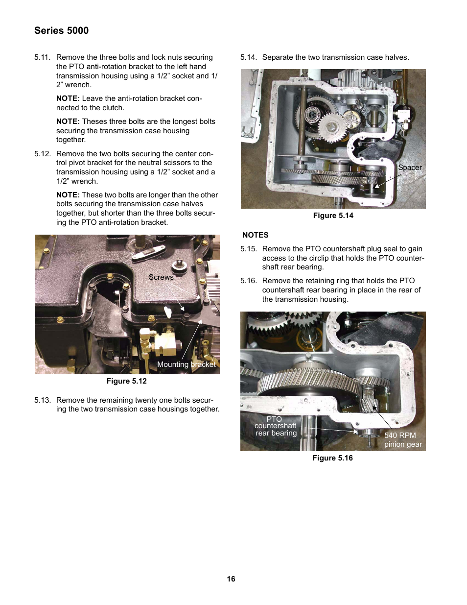 Series 5000 | Cub Cadet 5000 Series User Manual | Page 20 / 28