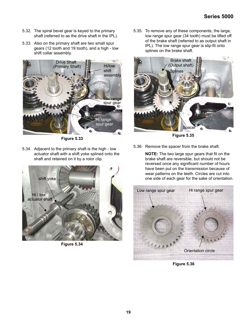 Series 5000 | Cub Cadet 5000 Series User Manual | Page 23 / 28