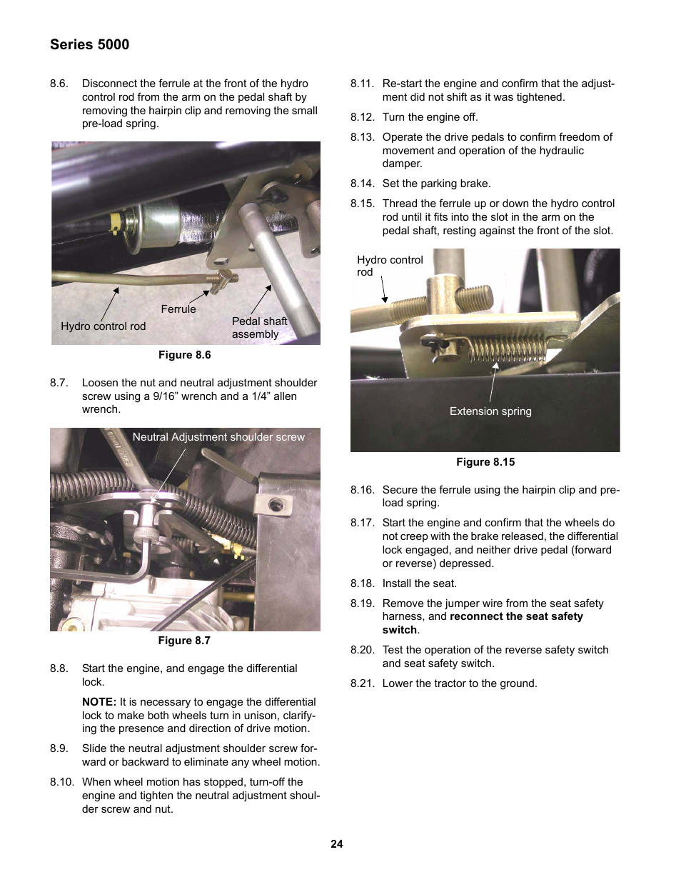 Series 5000 | Cub Cadet 5000 Series User Manual | Page 28 / 28