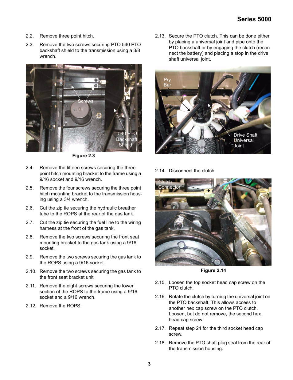 Series 5000 | Cub Cadet 5000 Series User Manual | Page 7 / 28