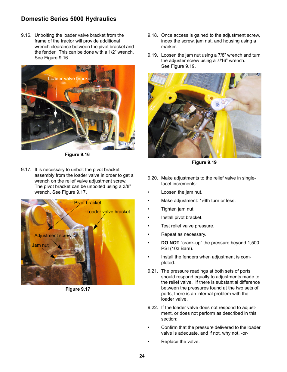 Domestic series 5000 hydraulics | Cub Cadet 5000 Series User Manual | Page 28 / 96