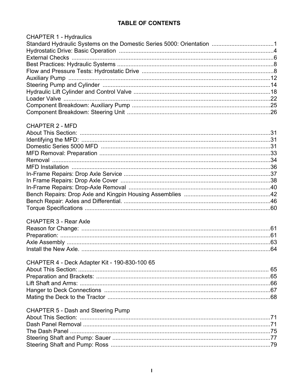 Cub Cadet 5000 Series User Manual | Page 3 / 96