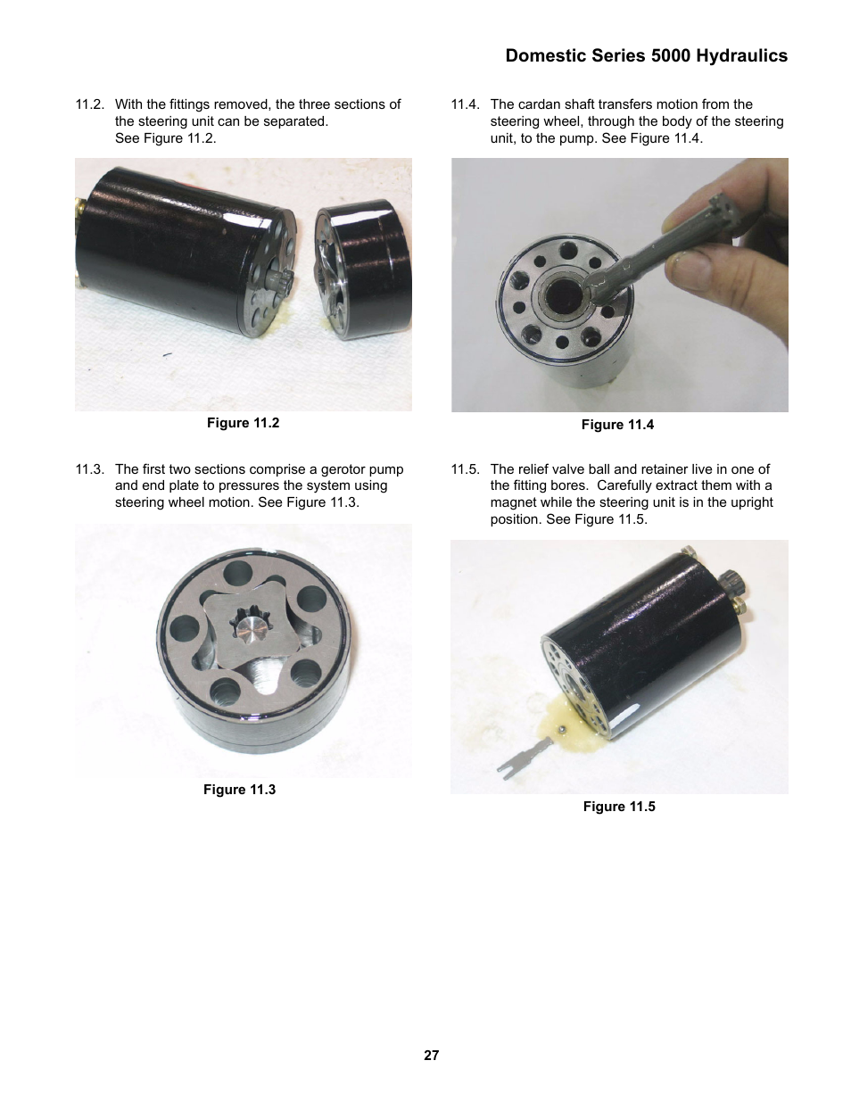 Domestic series 5000 hydraulics | Cub Cadet 5000 Series User Manual | Page 31 / 96